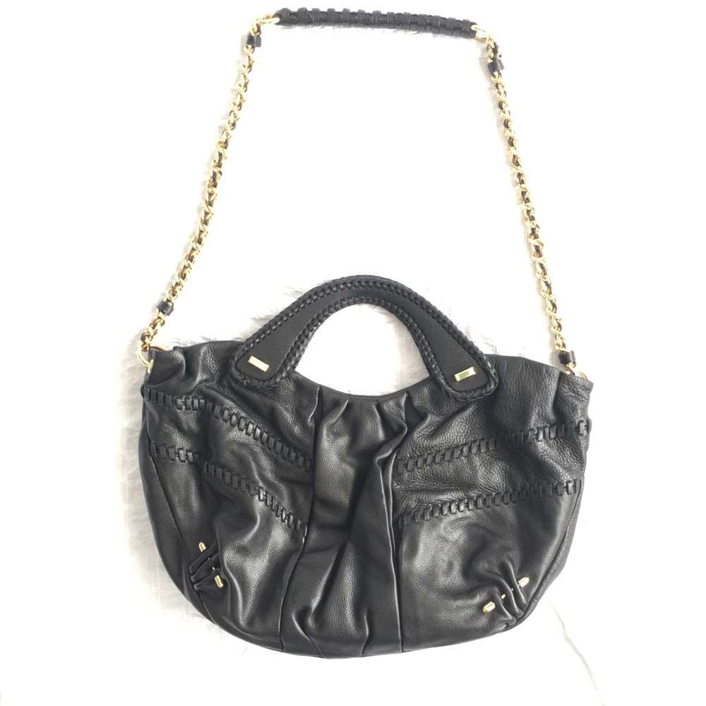 Oryany Black Leather Handbag